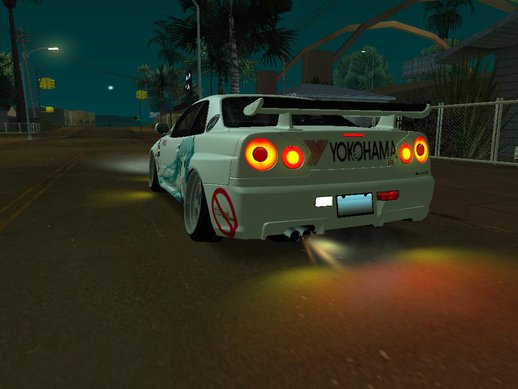 Nissan Skyline GTR-R34 Hatsune Miku