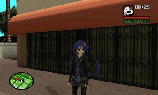 Ankokuboshi Kurome [Megadimension Neptunia VII] (Texture Edited form Tennoboshi Uzume)