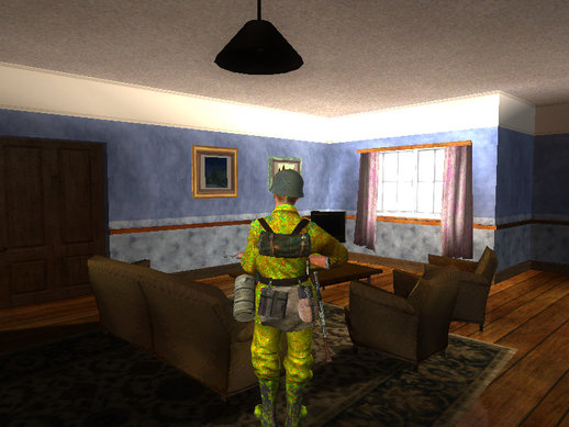 Camouflage Taiwanese Soldier WW2