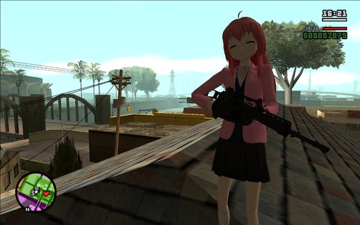 Yuru Yuri - Akaza Akane (Meshmod v2)