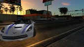 Chevrolet Corvette C7  Stingray Itasha Police