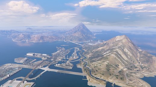 GTA 5 Fort Zancudo Island Port V4