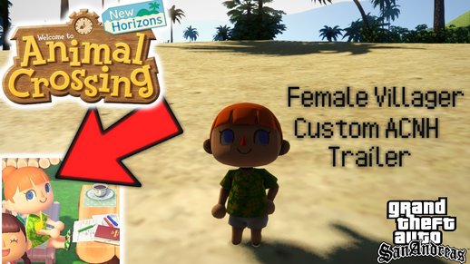Animal Crossing New Horizons Female Villager Custom Trailer 