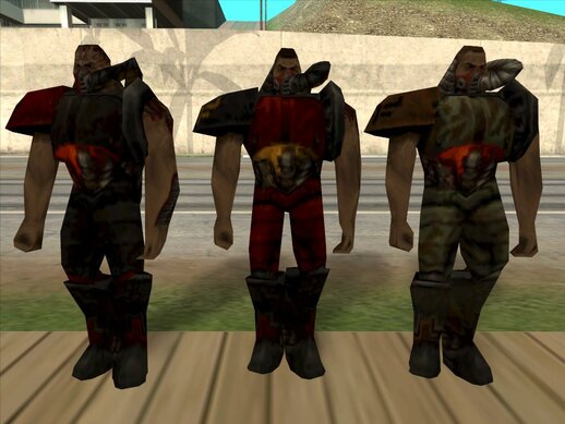 All Cyborg Marines from Quake 2