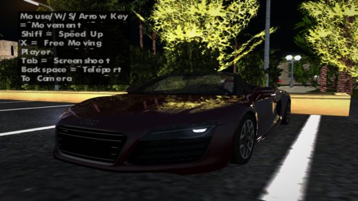 Audi R8 Spyder (SA Lights)