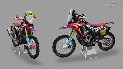 2019 Honda CRF450 Rally [Add-On]