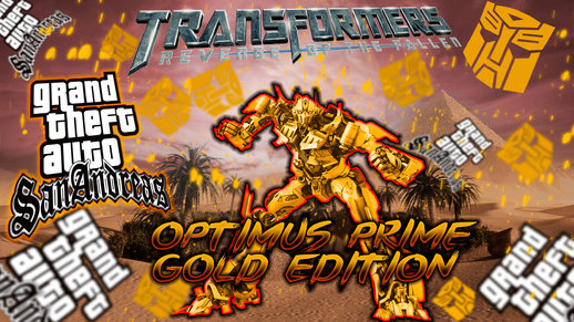 Optimus Prime Gold TF ROTF