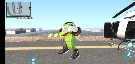 Vector The Crocodile For Mobile