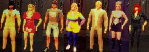 Average Peds (VCS Style) Pack 34