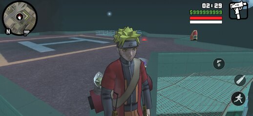 Naruto Sage Mode With Frogs for Mobile