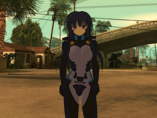 Anime Suit Girl Ped 1.1