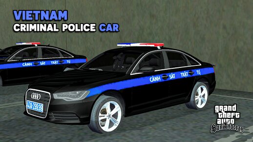 Vietnamese Criminal Police Car - Xe Cảnh Sát Trật Tự Việt Nam