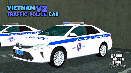 Vietnamese Traffic Police Car V2 - Xe CSGT Việt Nam V2