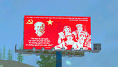 Vietnamese Billboards and Panels - Biển Quảng Cáo Và Biểu Ngữ Việt Nam