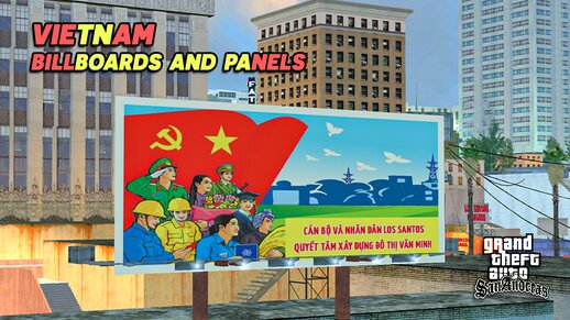 Vietnamese Billboards and Panels - Biển Quảng Cáo Và Biểu Ngữ Việt Nam