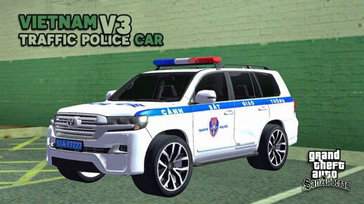 Vietnamese Traffic Police Car V3 - Xe CSGT Việt Nam V3