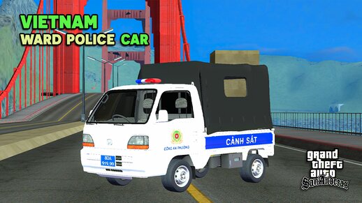 Vietnamese Ward Police Car - Xe Công An Phường Việt Nam