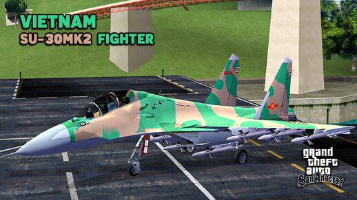 Vietnamese SU-30MK2 Fighter - Máy Bay Chiến Đấu SU-30MK2 Việt Nam