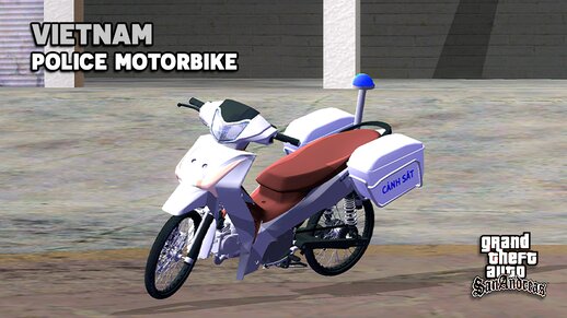 Vietnamese Police Motorbike - Xe Máy Cảnh Sát Việt Nam