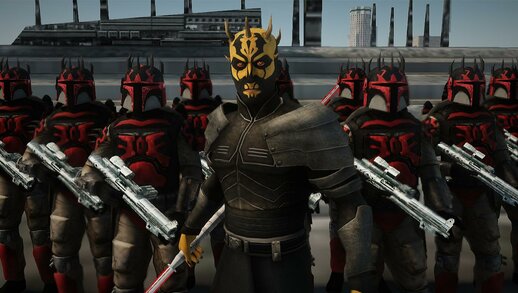 Star Wars - Savage Opress and Maul Death Watch V2