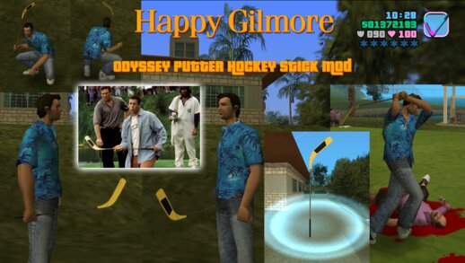 Happy Gilmore Odyssey Putter Hockey Stick Mod
