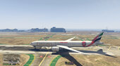 Fictional Emirates Arsenal livery for Boeing 777-9X
