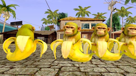 Chimpanzini Bananini de italian brainrot