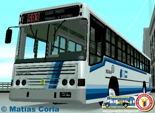 Micro Omnibus La Marplatense S.A - Busscar Urbanus - INTERNO 63