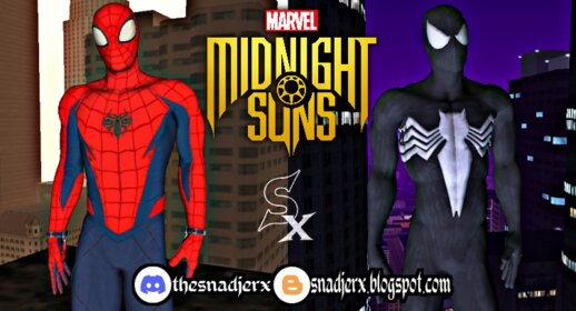 Spider-Man Red and Black Suit (Marvels Midnight Suns)