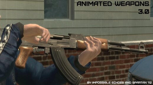 Animated Weapons 3.0 (GTA4 and DLCs)