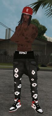 Denim Tears Sagged Jeans
