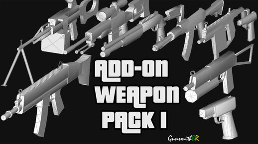 Add-On Weapon Pack 1 (SA style)
