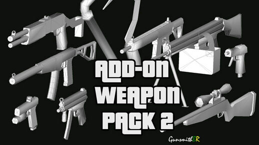 Add-On Weapon Pack 2 (SA style)