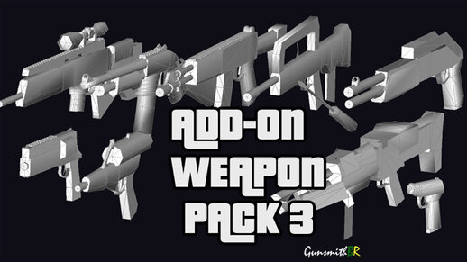 Add-On Weapon Pack 3 (SA style)