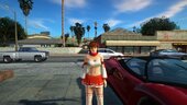 DOA5LR Kasumi Skirt Priest Costume