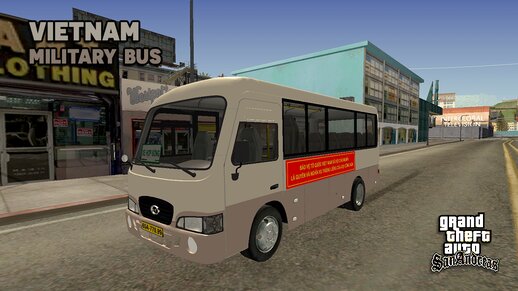 Vietnamese Military Bus - Xe Chở Lính Nhập Ngũ Việt Nam