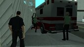 Female Police and Medic