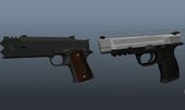 Combet Master 1911,SW M&P9 (two versions) Chisato and Takina's gun in Lycoris Recoil