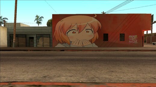 Mural Kotoura-san