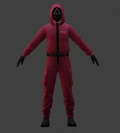 Pink Guard from Free Fire x Squid Game