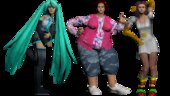 Siendokam o Kamilo Mora Youtuber Colombiano y miembro del Real Team Gordo meme de Rasputia Versión mujer de la Travatón CON EXPRESIONES FACIALES EN BOCA Y CEJAS