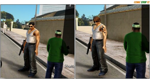 Shin and Sergei Tanktops