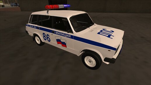 Lada VAZ 2104 Moscow Police
