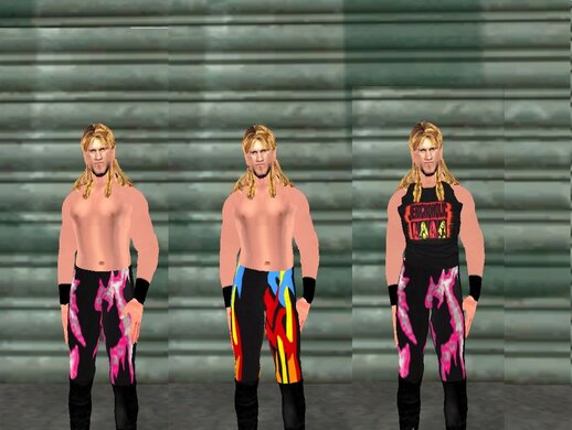 WWE Chris Jericho 2000 Skin Pack (WWF No Mercy N64)