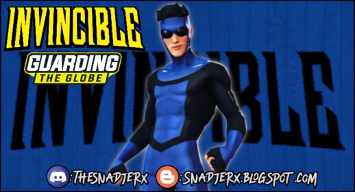 Invincible Blue & Black (Invincible: Guarding The Globe)