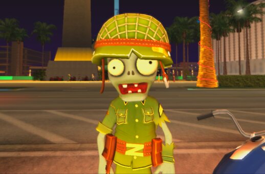 Foot Soldier from PvZ Garden Warfare