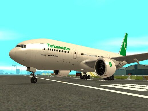 Boeing 777-200LR Turkmenistan Airlines