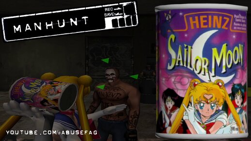 MANHUNT Heinz Spaghetti O’s Sailor Moon