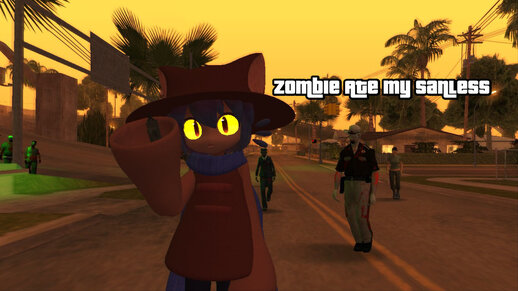 Zombie Ate My Sanless