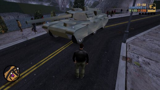 GTA SA Rhino for GTA 3